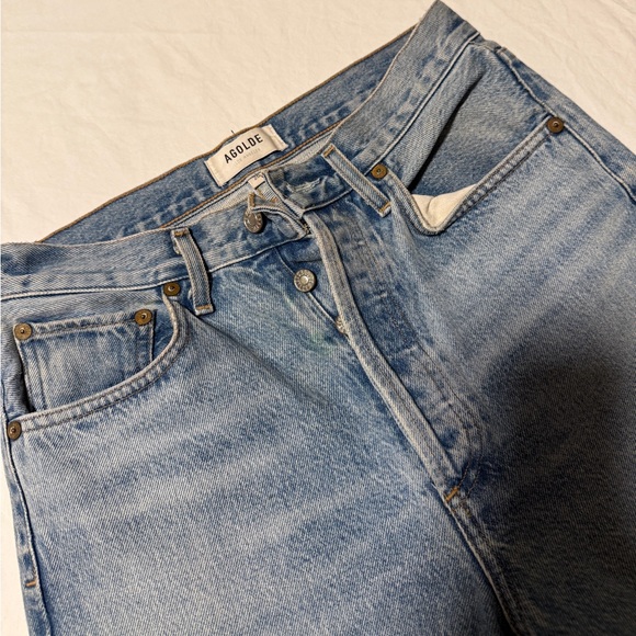 AGOLDE Riley High Rise Straight Crop Jeans - Picture 4 of 6